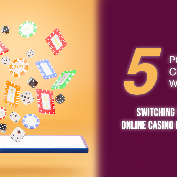 Five Points to Consider When Switching to Using Online Casino Mobile Apps